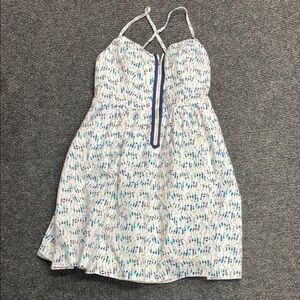 Lilly Pulitzer Alexi Dress in Oh Buoy Nautical Beach Spaghetti Strap Size 2